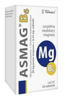 Asmag B 50 tabletek