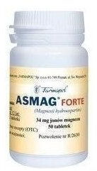 Asmag forte 50 tabletek