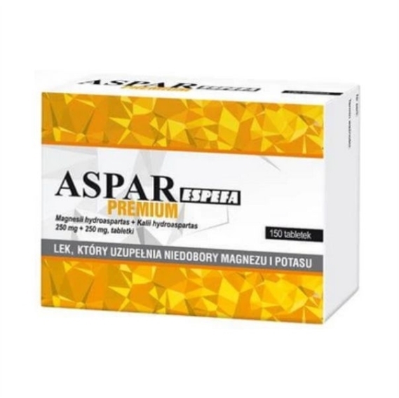Aspar Espefa Premium 0,25g+0,25g 150 tabletek