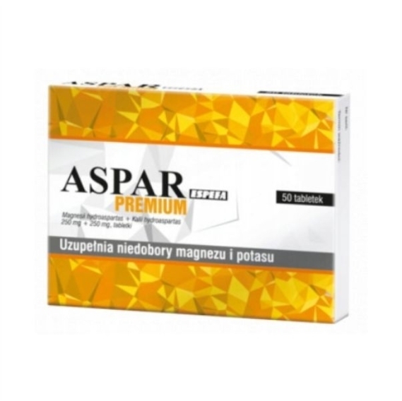 Aspar Espefa Premium 0,25g+0,25g 50 tabletek