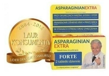 Asparaginian Extra 50 tabletek