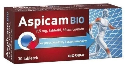 Aspicam Bio 7,5 mg 30 tabletek