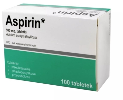 Aspirin 500 mg 100 tabl.
