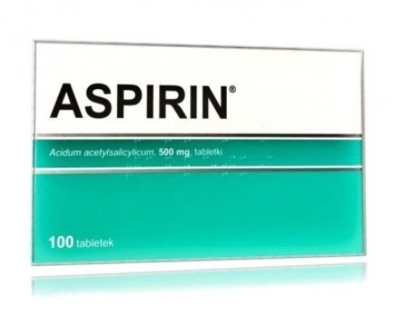 Aspirin 500 mg 100 tabletek*