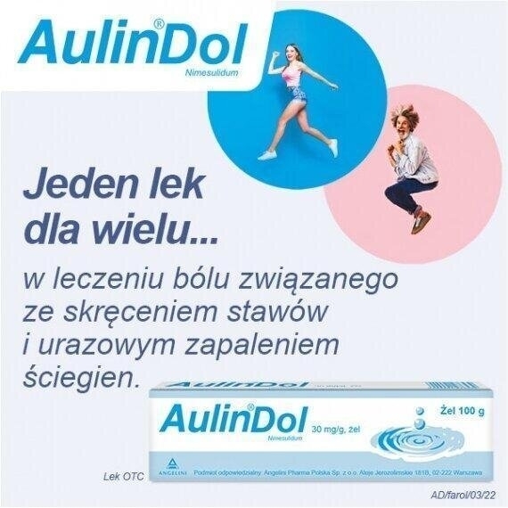 AulinDol żel 0,03 g/g 100 g (tuba)