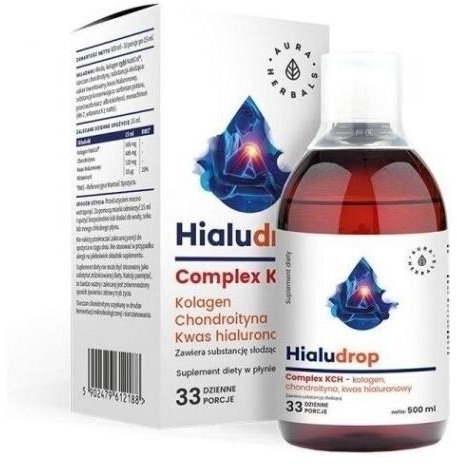 Aura Herbals Hialudrop Complex Płyn 500 ml