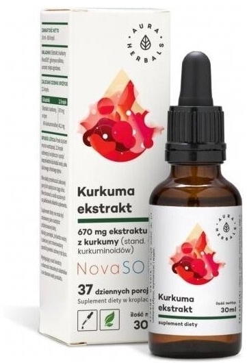 Aura Herbals Kurkuma ekstrakt krople 30 ml