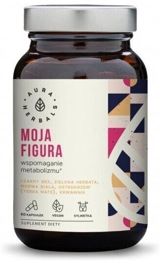 Aura Herbals Moja Figura - Wspomaganie Metabolizmu 60 kapsułek