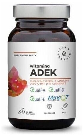 Aura Herbals Witamina ADEK 90 kapsułek
