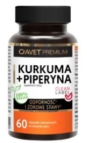 Avet Premium Kurkuma + Piperyna 60 kapsułek