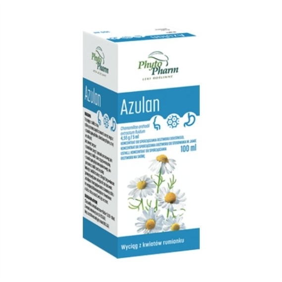 Azulan koncentrat do sporządania roztworu doustnego 100 ml