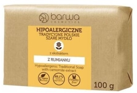 BARWA szare mydło rumiankowe 100g