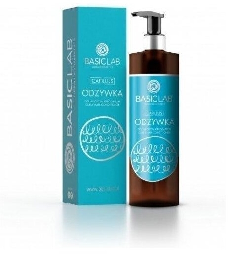 BASICLAB Odżywka do włosów kręconych 300 ml