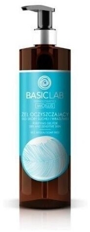 BASICLAB Żel oczyszczający do skóry suchej i wrażliwej 300 ml