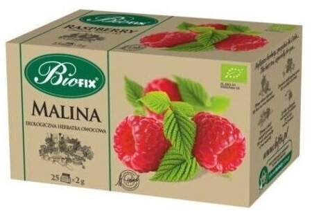BI FIX Herbatka Ekologiczna z Maliny 50g