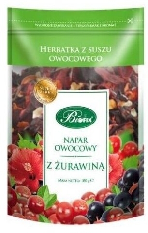 BI FIX Napar Żurawina 100g