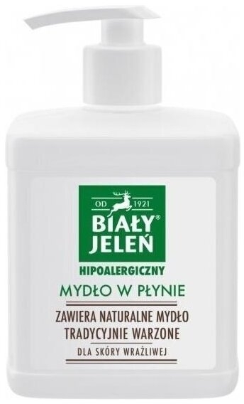 BIAŁY JELEŃ Mydło w płynie 500 ml