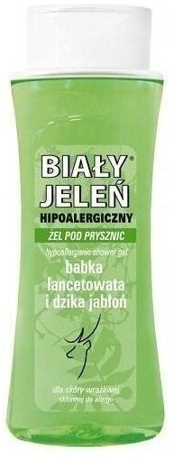 BIAŁY JELEŃ Żel pod prysznic z babką lancetowatą i dziką jabłonią 250 ml