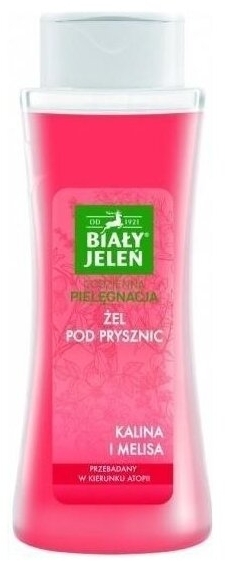 BIAŁY JELEŃ Żel pod prysznic z kaliną i melisą 250 ml
