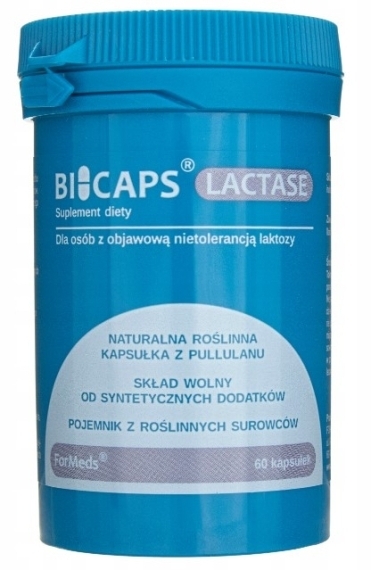 BICAPS LACTASE 60 kapsułek