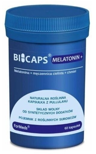 BICAPS MELATONIN+ 60 kapsułek