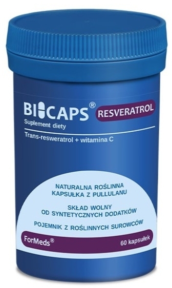 BICAPS RESVERATROL 60 kapsułek