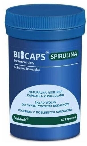 BICAPS SPIRULINA x 60 kaps.