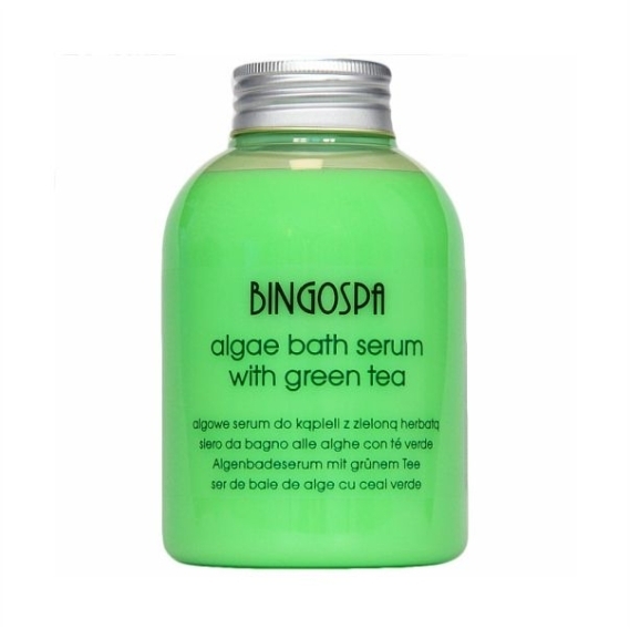 BINGOSPA Algowe serum do kąpieli z zieloną herbatą 500 ml