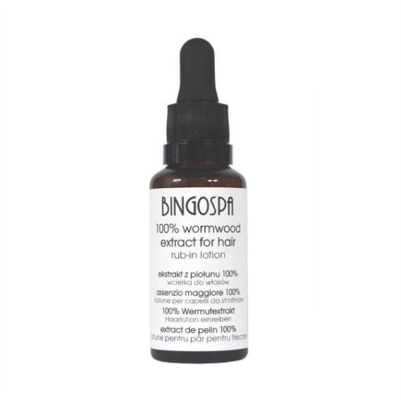BINGOSPA Ekstrakt z piołunu 100% wcierka do włosów 30 ml