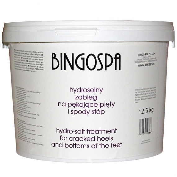 BINGOSPA Hydrosolny zabieg pękające pięty 12.5 kg