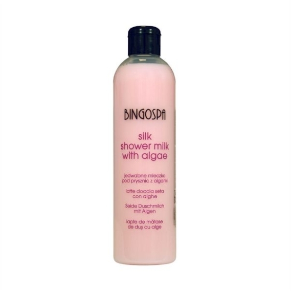 BINGOSPA Jedwabne mleczko pod prysznic 300 ml