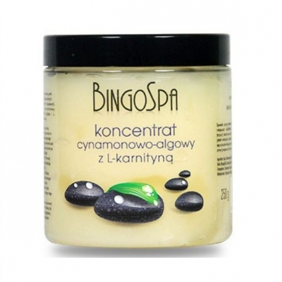 BINGOSPA Koncentrat cynamonowo - algowy z L-karnityną 250 g