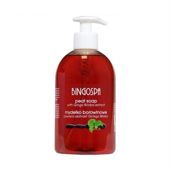 BINGOSPA Mydełko borowinowe, gingo biloba 500 ml
