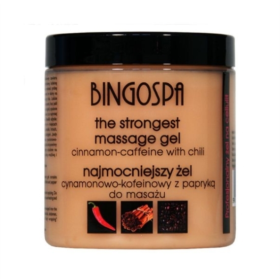 BINGOSPA Najmocniejszy żel cynamonowo - kofeinowy z papryką 250 g