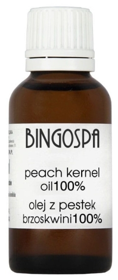 BINGOSPA Olej z pestek brzoskwini 100 % 30 ml