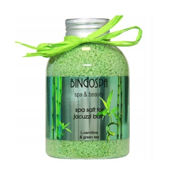 BINGOSPA Sól Spa z L-Karnityną i zieloną herbatą 650 g