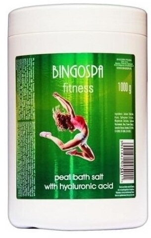 BINGOSPA Sól borowinowa z kwasem hialuronowym 1000 g