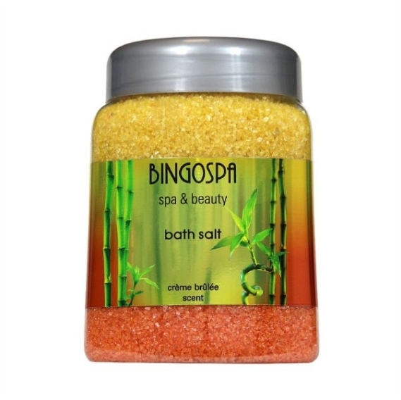 BINGOSPA Sól do kąpieli Creme brulee 850 g