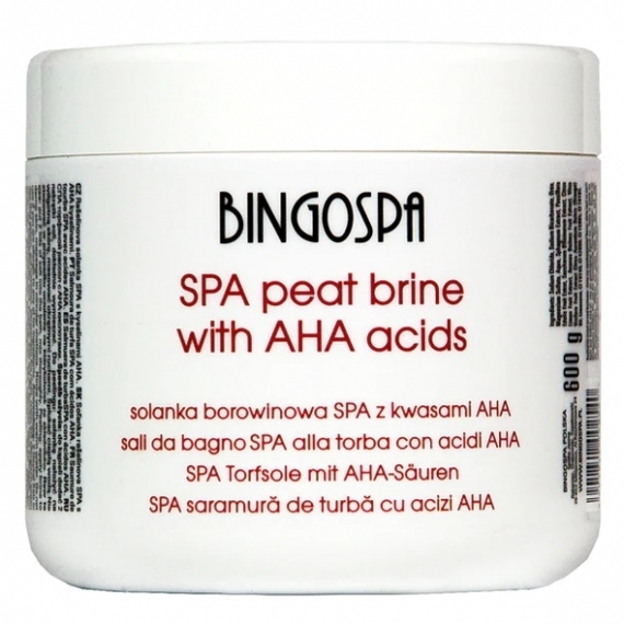 BINGOSPA Solanka Borowinowa z kwasami AHA 600 g