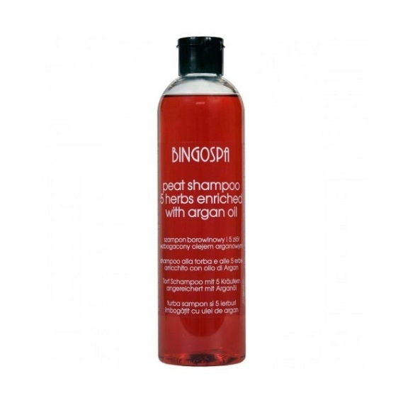 BINGOSPA Szampon borowinowy i 5 ziół 300 ml
