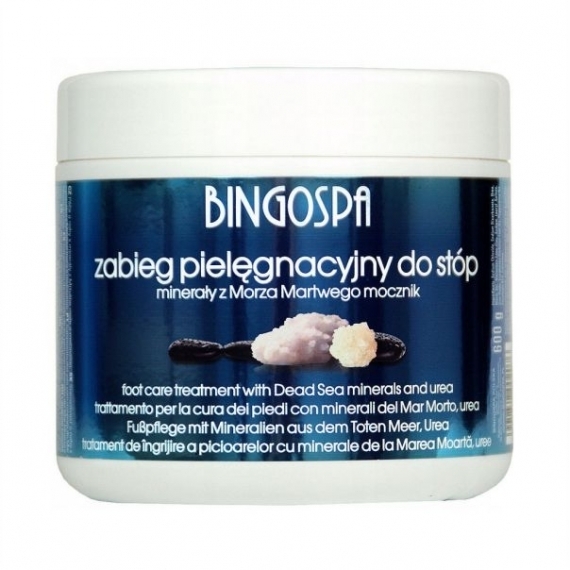 BINGOSPA Zabieg pielęgnacyjny do stóp z minerałami z Morza Martwego 600 g