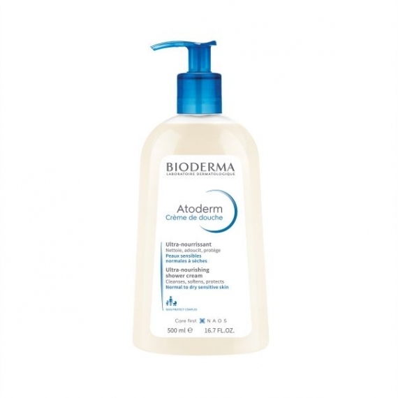 BIODERMA ATODERM CREME DE DOUCHE Żel do mycia twarzy i ciała 500 ml