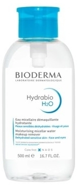 BIODERMA HYDRABIO H2O Płyn micelarny z pompką 500 ml