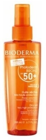 BIODERMA PHOTODERM BRONZ HUILE SPF50+ Spray przyśpieszający opalanie 200 ml