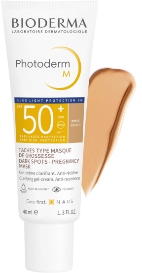 BIODERMA PHOTODERM M SPF 50+ Krem do skóry z tendencją do przebarwień odcień ciemny 40 ml