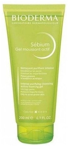 BIODERMA SEBIUM Gel moussant actif 200 ml