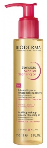 BIODERMA SENSIBIO MICELLAR CLEANSING OIL Oczyszczający Olejek do demakijażu 150 ml