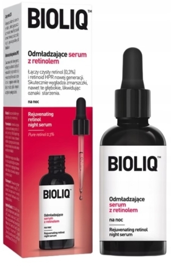 BIOLIQ PRO Odmładzające Serum z retinolem na noc 20 ml