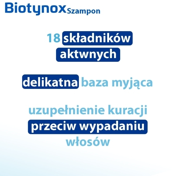 BIOTYNOX Szampon wzmacniający przeciw wypadaniu włosów 200ml