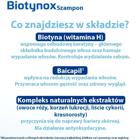 BIOTYNOX Szampon wzmacniający przeciw wypadaniu włosów 200ml